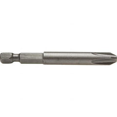 Apex - Power & Impact Screwdriver Bits & Holders; Bit Type: Phillips ; Hex Size (Inch): 1/4 ; Phillips Size: #3 ; Overall Length Range: 1" - Exact Industrial Supply