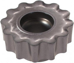 Iscar - RCMT1607 FW Grade IC908 Carbide Milling Insert - TiAlN Finish, 0.1969" Thick, 16mm Inscribed Circle - Best Tool & Supply