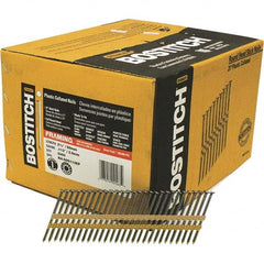 Stanley Bostitch - 12 Gauge 0.113" Shank Diam 2-3/8" Long Framing Nails for Power Nailers - Exact Industrial Supply