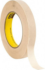 3M - 3/4" Wide x 60 Yd Long Tan Paper Masking Tape - Series 234, 5.9 mil Thick, 27 In/Lb Tensile Strength - Best Tool & Supply