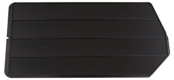 Akro-Mils - 8.4" High, Black Bin Divider - Use with 30265 - Best Tool & Supply