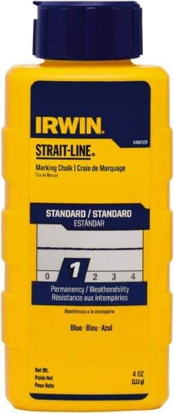 Irwin - 4 oz Container Marking Chalk - Blue - Best Tool & Supply