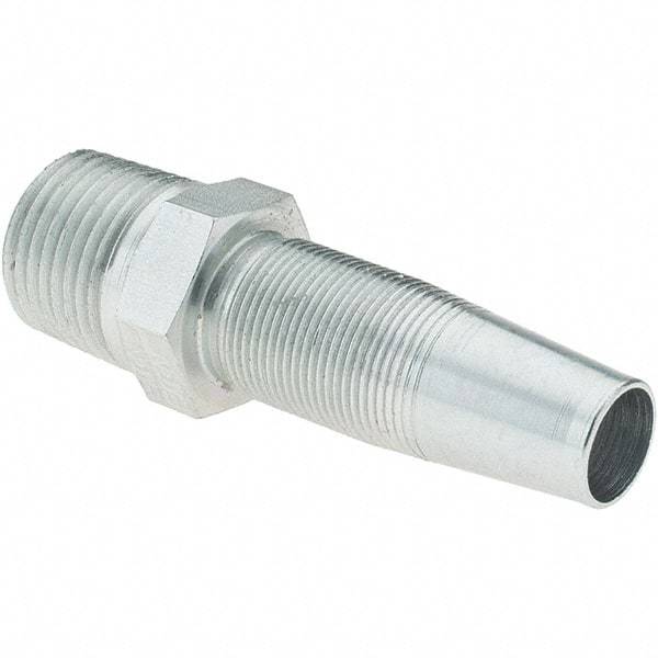 Eaton - 1/2-14 NPT, Reusable Hose Male Fitting - 1/2" Hose ID - Best Tool & Supply