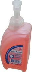 PRO-SOURCE - 950 mL Pump Bottle Foam Soap - Hand Soap, Pink, Tropical Scent - Best Tool & Supply