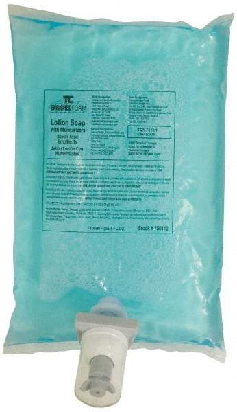 Technical Concepts - 1,100 mL Dispenser Refill Foam Soap - Hand Soap, Rich Teal, Citrus Scent - Best Tool & Supply