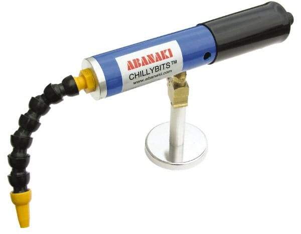 Abanaki - Cold Air Coolant System - 3/8" Hose Inside Diam, Includes Air Chiller, Filter, Magnetic Clamp - Best Tool & Supply