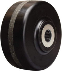 Hamilton - 6 Inch Diameter x 2-1/2 Inch Wide, Phenolic Caster Wheel - 1,800 Lb. Capacity, 3-1/4 Inch Hub Length, 1 Inch Axle Diameter, Straight Roller Bearing - Best Tool & Supply