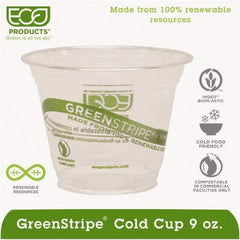 ECO PRODUCTS - Renewable & Compostable Cold Cups - 9 oz - Clear - Best Tool & Supply