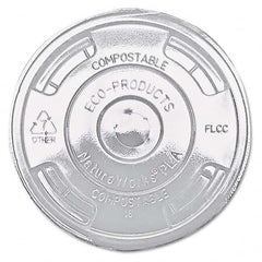 ECO PRODUCTS - GreenStripe Renewable & Compost Cold Cup Flat Lids, F/9-24 oz, 100/PK, 10 PK/CT - Best Tool & Supply