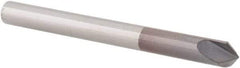 Value Collection - 1/8" Diam x 1/16" Length of Cut, 1/8" Shank Diam, 90° Included Angle, Solid Carbide, Conical Point Engraving Cutter - 1-1/2" Overall Length, Right Hand Cut, AlTiN Coated - Best Tool & Supply