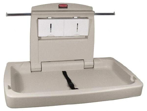 Rubbermaid - Baby Changing Station - 33-1/4" Long x 4" High x 21-1/2" Wide - Best Tool & Supply