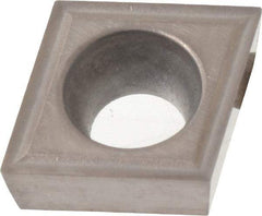 Kyocera - CCGT32.50.5 Grade TN60 Cermet Turning Insert - TiCN/NbC Finish, 80° Diamond, 3/8" Inscr Circle, 5/32" Thick, 0.0079" Corner Radius - Best Tool & Supply