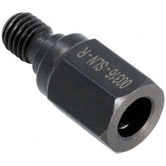 Techniks - Drill Adapters Shank Type: Threaded Shank Type: Straight Shank w/ Flat Adapter - Best Tool & Supply