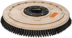 PRO-SOURCE - 18" Diam Scrubbing Brush - 18" Machine, 1-1/2" Trim Length, Black Pad, Polypropylene - Best Tool & Supply