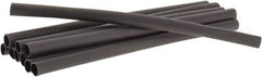 3M - 6" Long, 3:1, Polyolefin Heat Shrink Electrical Tubing - Black - Best Tool & Supply