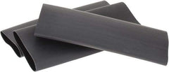 3M - 6" Long, 3:1, Polyolefin Heat Shrink Electrical Tubing - Black - Best Tool & Supply