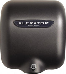 Excel Dryer - 1500 Watt Graphite & Zinc Die-Cast Finish Electric Hand Dryer - 100/120 Volts, 12.5 Amps, - Best Tool & Supply