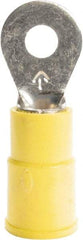 3M - 12-10 AWG Partially Insulated Crimp Connection Circular Ring Terminal - #10 Stud, 1.03" OAL x 0.38" Wide, Copper Contact - Best Tool & Supply