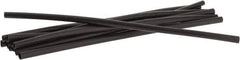 3M - 6" Long, 2:1, Polyolefin Heat Shrink Electrical Tubing - Black - Best Tool & Supply