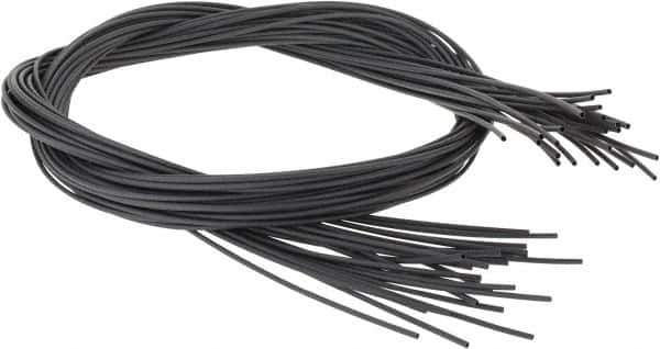 3M - 48" Long, 2:1, Polyolefin Heat Shrink Electrical Tubing - Black - Best Tool & Supply