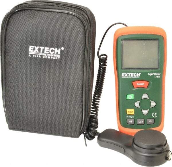 Extech - 40 to 40,000 FC, Light Meter - 5 Accuracy, Compatible with Light Lighting - Best Tool & Supply