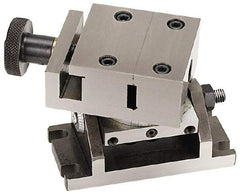 Value Collection - 2-1/4" Jaw Width x 25/32" Jaw Height, 17/32" Jaw Capacity, Sine Vise - 5-5/8" OAL x 3-3/4" Overall Height - Best Tool & Supply