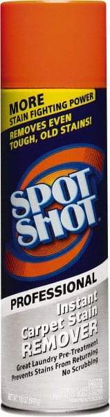 Spot Shot - 18 oz Aerosol Spot/Stain Cleaner - Use on All Types of Carpeting - Best Tool & Supply