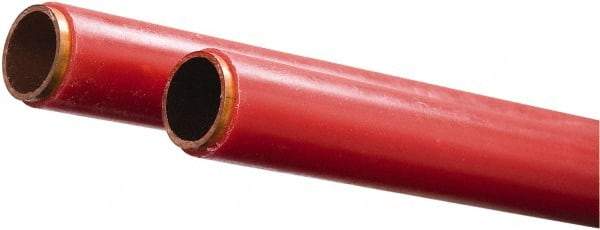 Mueller Industries - 60' Long, 1-1/8" OD x 0.454" ID, Grade C12200 Copper Refrigeration Tube - 0.032" Wall Thickness, 0.285 Ft/Lb - Best Tool & Supply