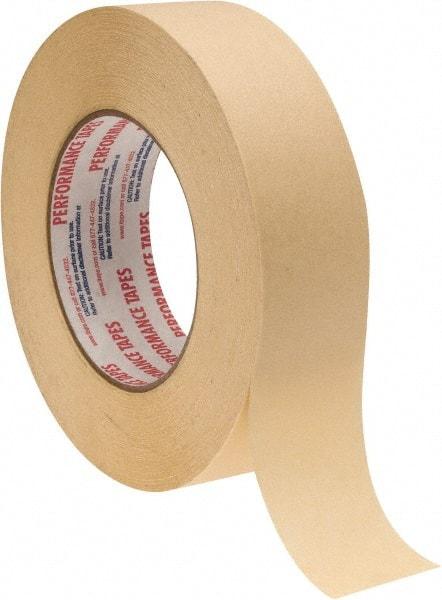 Intertape - 1-1/2" Wide x 60 Yd Long White Paper Masking Tape - Series PG21, 7.3 mil Thick, 26 In/Lb Tensile Strength - Best Tool & Supply