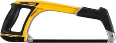DeWALT - 12" Hacksaw - 4-3/4" Throat Depth, Aluminum Handle with Rubber Grip Insert, Ergonomically Design D-Style Handle - Best Tool & Supply