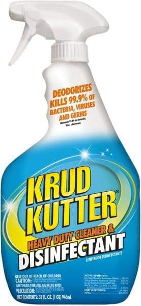 Krud Kutter - 32 oz Spray Bottle Disinfectant - Liquid, Disinfectant, Mild - Best Tool & Supply