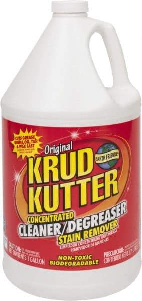 Krud Kutter - 1 Gal Bottle Cleaner/Degreaser - Liquid, Water-Based, Mild - Best Tool & Supply