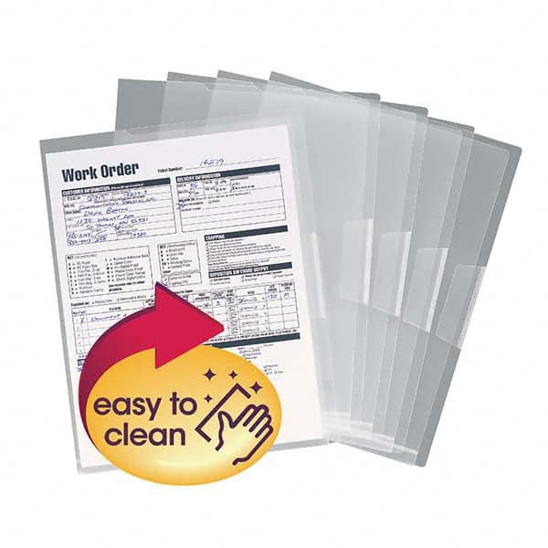 SMEAD - File Folders, Expansion Folders & Hanging Files Folder/File Type: File Jackets Color: Clear - Best Tool & Supply