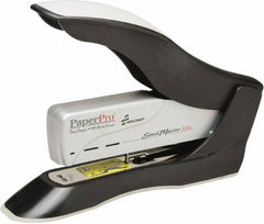 Ability One - 100 Sheet Desktop Stapler - Black/Gray/Red - Best Tool & Supply