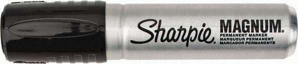 Sharpie - Black Permanent Marker - Chisel Extra Large Tip, AP Nontoxic Ink - Best Tool & Supply