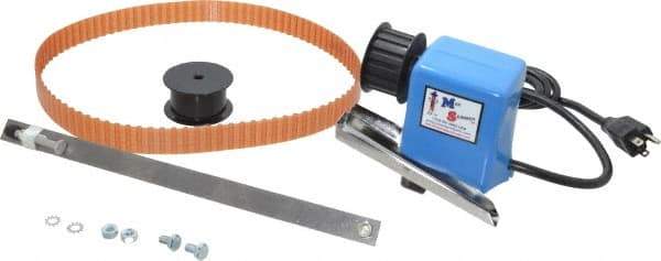 Mini-Skimmer - 12" Reach, 1 GPH Oil Removal Capacity, 115 Max Volt Rating, Belt Oil Skimmer - 40 to 125°F - Best Tool & Supply