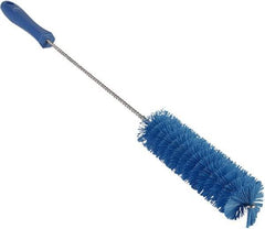 Vikan - 1-5/8" Diam Polyester Valve Brush - 19-5/8" OAL, 5-5/8" Head Length, Polypropylene & Stainless Steel Handle - Best Tool & Supply