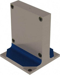 Jergens - 19.685" Square Fixture Column - Flat Plate Surface, Steel, 20" Base Width x 20" Base Length - Best Tool & Supply