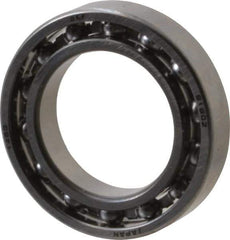 SKF - 15mm Bore Diam, 24mm OD, Open Thin Section Radial Ball Bearing - 5mm Wide, 1 Row, Round Bore, 180 Lb Static Capacity, 351 Lb Dynamic Capacity - Best Tool & Supply