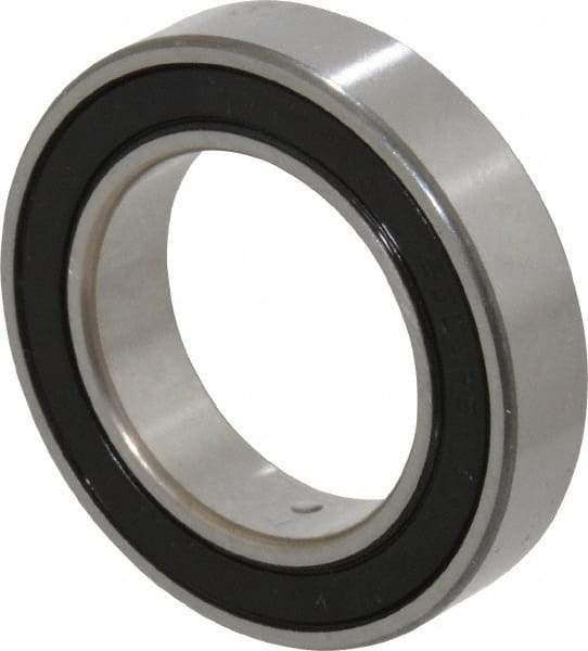 SKF - 20mm Bore Diam, 32mm OD, Double Seal Thin Section Radial Ball Bearing - 7mm Wide, 1 Row, Round Bore, 337 Lb Static Capacity, 607 Lb Dynamic Capacity - Best Tool & Supply