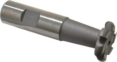 Value Collection - 1/8" Radius, 1/4" Circle Diam, 1-1/4" Cutter Diam, Shank Connection, Convex Radius Cutter - 3/4" Shank Diam, 3-1/2" OAL, High Speed Steel, Uncoated, 6 Teeth, Weldon Flat - Best Tool & Supply