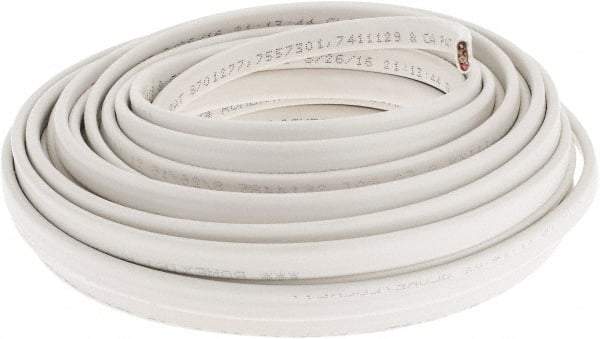 Southwire - NM-B, 14 AWG, 15 Amp, 50' Long, Solid Core, 1 Strand Building Wire - White, PVC Insulation - Best Tool & Supply