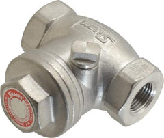 Sharpe Valves - 3/8" Stainless Steel Check Valve - FNPT x FNPT, 200 WOG - Best Tool & Supply