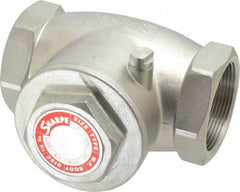 Sharpe Valves - 2" Stainless Steel Check Valve - FNPT x FNPT, 200 WOG - Best Tool & Supply