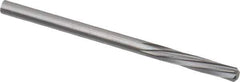 Magafor - 3.1902mm Solid Carbide 6 Flute Chucking Reamer - Spiral Flute, 1/8" Straight Shank, 19/32" Flute Length, 2-1/4" OAL - Best Tool & Supply