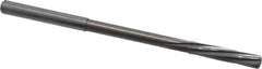 Magafor - 3.81mm Solid Carbide 6 Flute Chucking Reamer - Spiral Flute, 0.158" Straight Shank, 3/4" Flute Length, 2-61/64" OAL - Best Tool & Supply