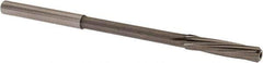 Magafor - 3.9497mm Solid Carbide 6 Flute Chucking Reamer - Spiral Flute, 0.158" Straight Shank, 3/4" Flute Length, 2-61/64" OAL - Best Tool & Supply