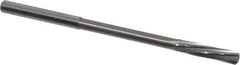 Magafor - 4.0208mm Solid Carbide 6 Flute Chucking Reamer - Spiral Flute, 0.158" Straight Shank, 3/4" Flute Length, 2-61/64" OAL - Best Tool & Supply