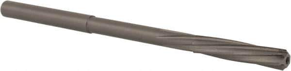 Magafor - #16 Solid Carbide 6 Flute Chucking Reamer - Spiral Flute, 0.177" Straight Shank, 53/64" Flute Length, 3-5/32" OAL - Best Tool & Supply