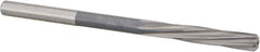 Magafor - 5.65mm Solid Carbide 6 Flute Chucking Reamer - Spiral Flute, 0.216" Straight Shank, 1-1/32" Flute Length, 3-21/32" OAL - Best Tool & Supply